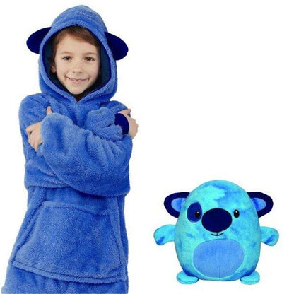 SnugBuddy - Knuffelbeer en hoodie in één