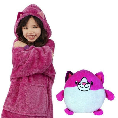 SnugBuddy - Knuffelbeer en hoodie in één