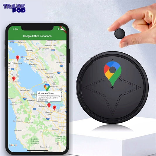 TrackPod | Magnetische Limietloze GPS-Tracker