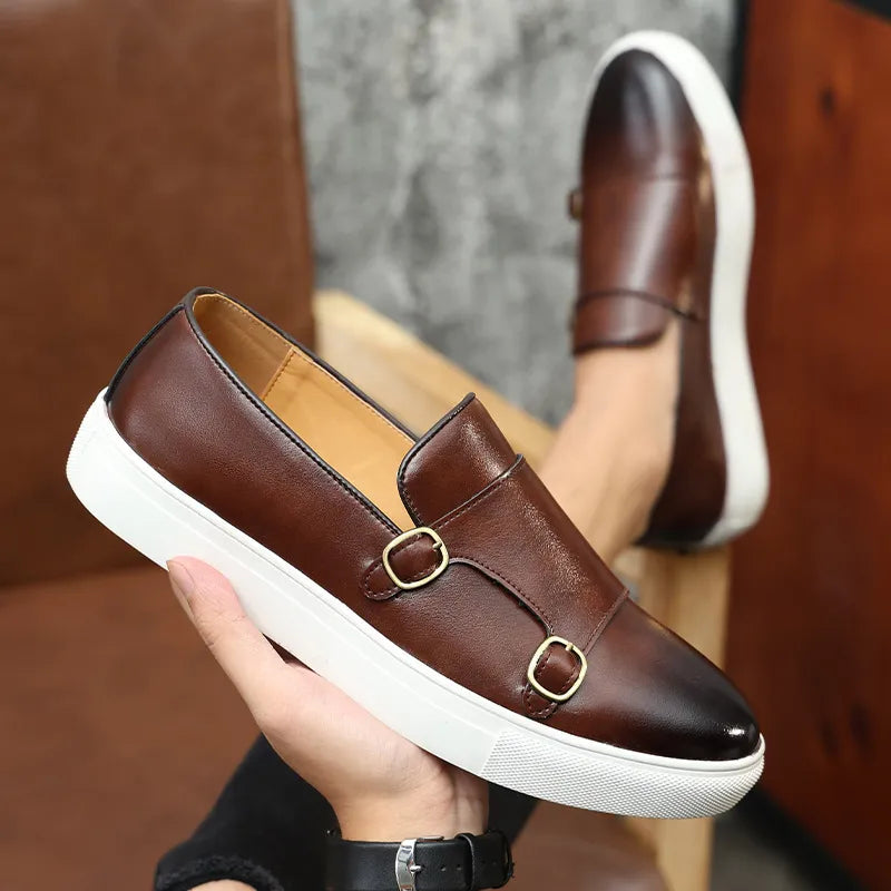 Gianni Leather | Leren Loafers