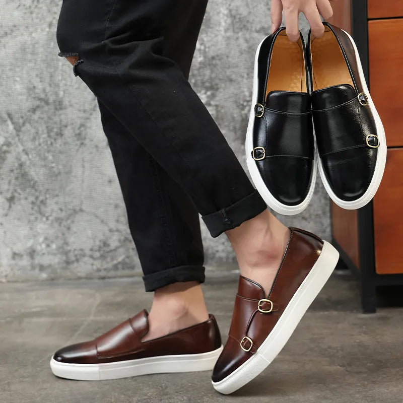 Gianni Leather | Leren Loafers