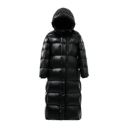 Black Mystique™ Lange Donsjas - Puffer