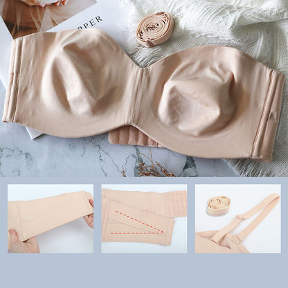 Bandeau-bh met verwisselbare bandjes